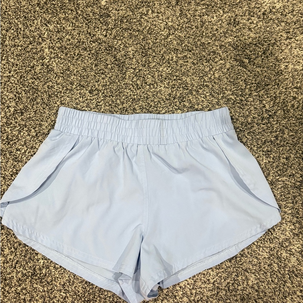 Sky Blue Women's Athletic Shorts